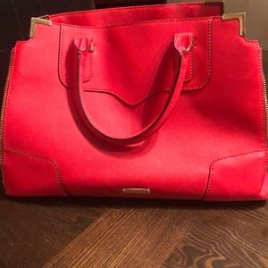 Beautiful bright red purse